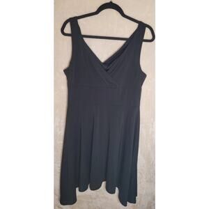 Women's Kenneth Cole Jersey Knit Sleveless Fit And Flare Cocktail Dress Size L